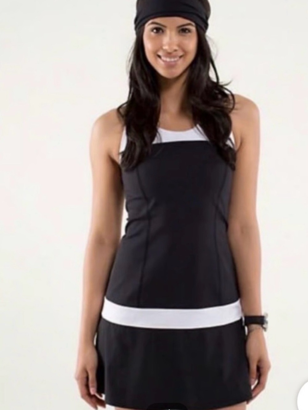 Lululemon Hot Hitter Black Athletic Tennis Dress size 6